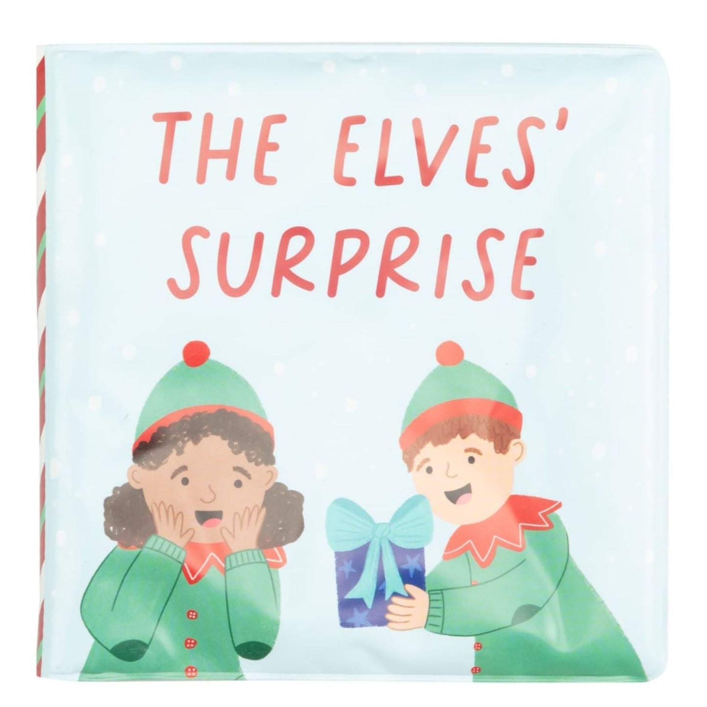 Festive Christmas storybook and bath toy set