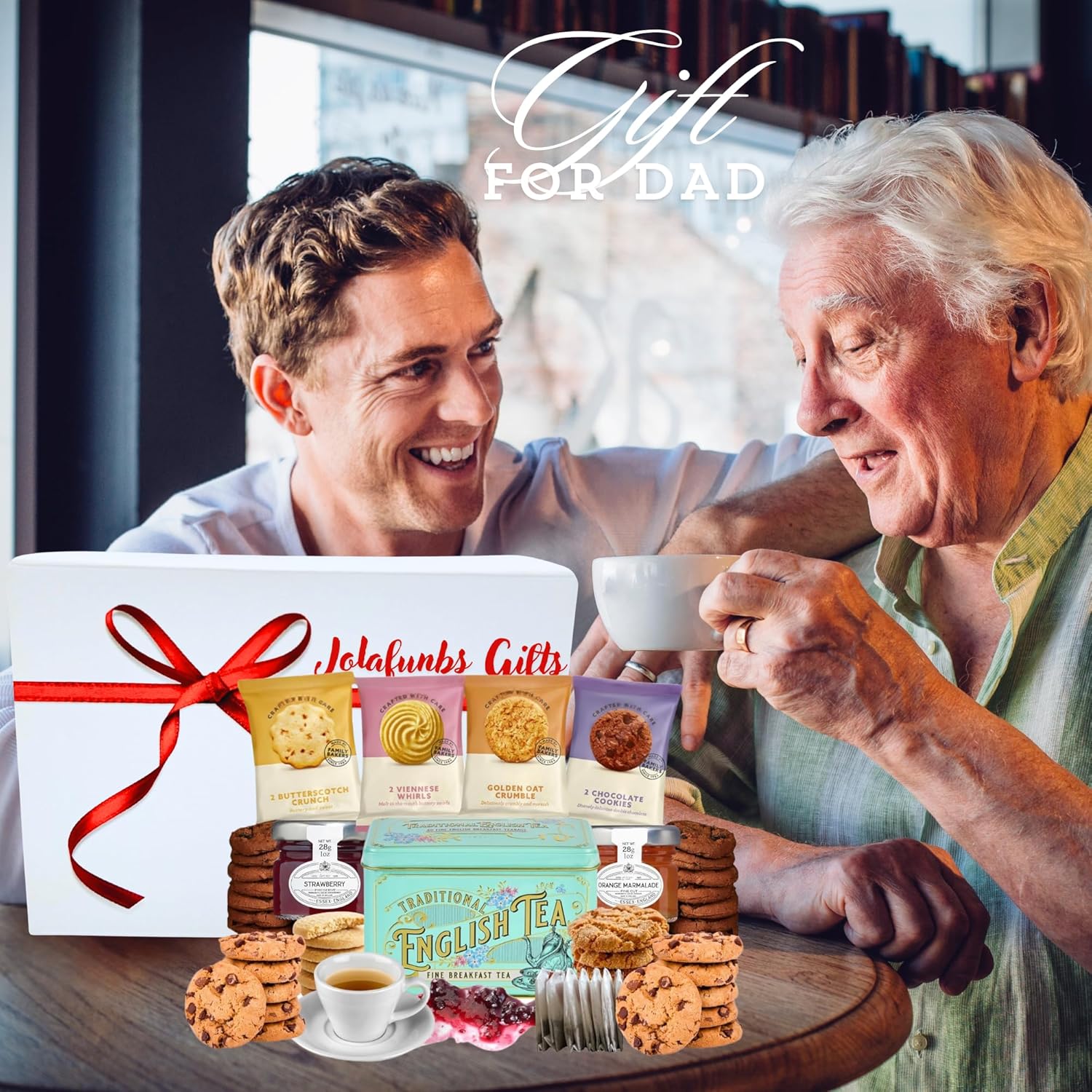 Traditional teatime gift hamper