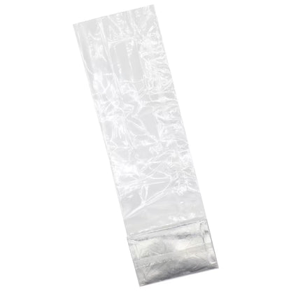 Clear Silver Base 100 Bags for sweets and gifts