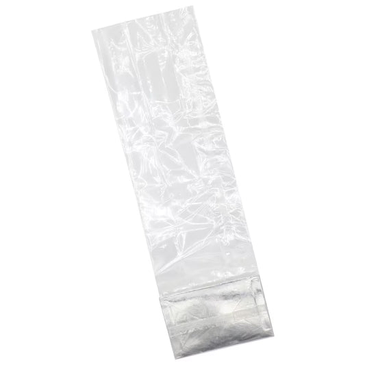 Clear Silver Base 100 Bags for sweets and gifts