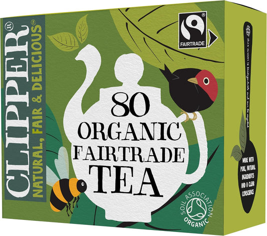 Clipper Organic Fairtrade black tea pack 