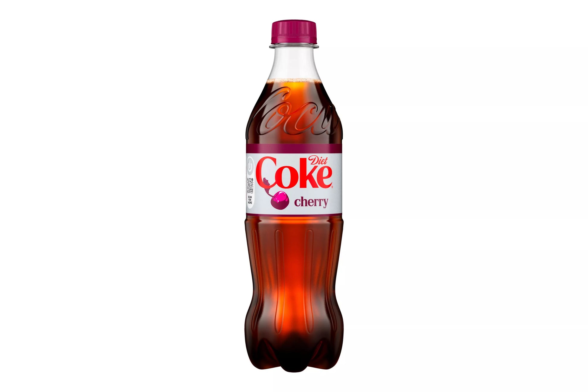Cherry flavoured Diet Coke bottle