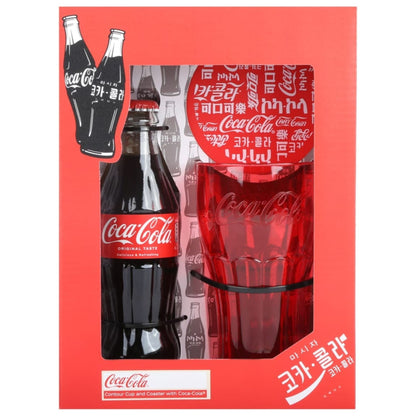 Coca-Cola Contour Cup and Coaster Gift Set