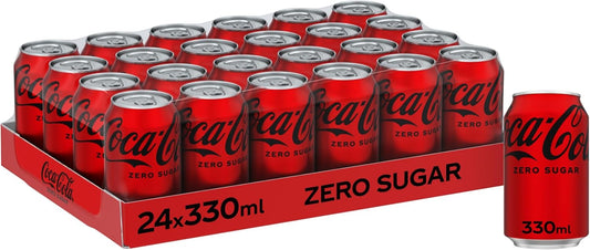 Coca-Cola Zero Sugar 24 x 330 ml cans