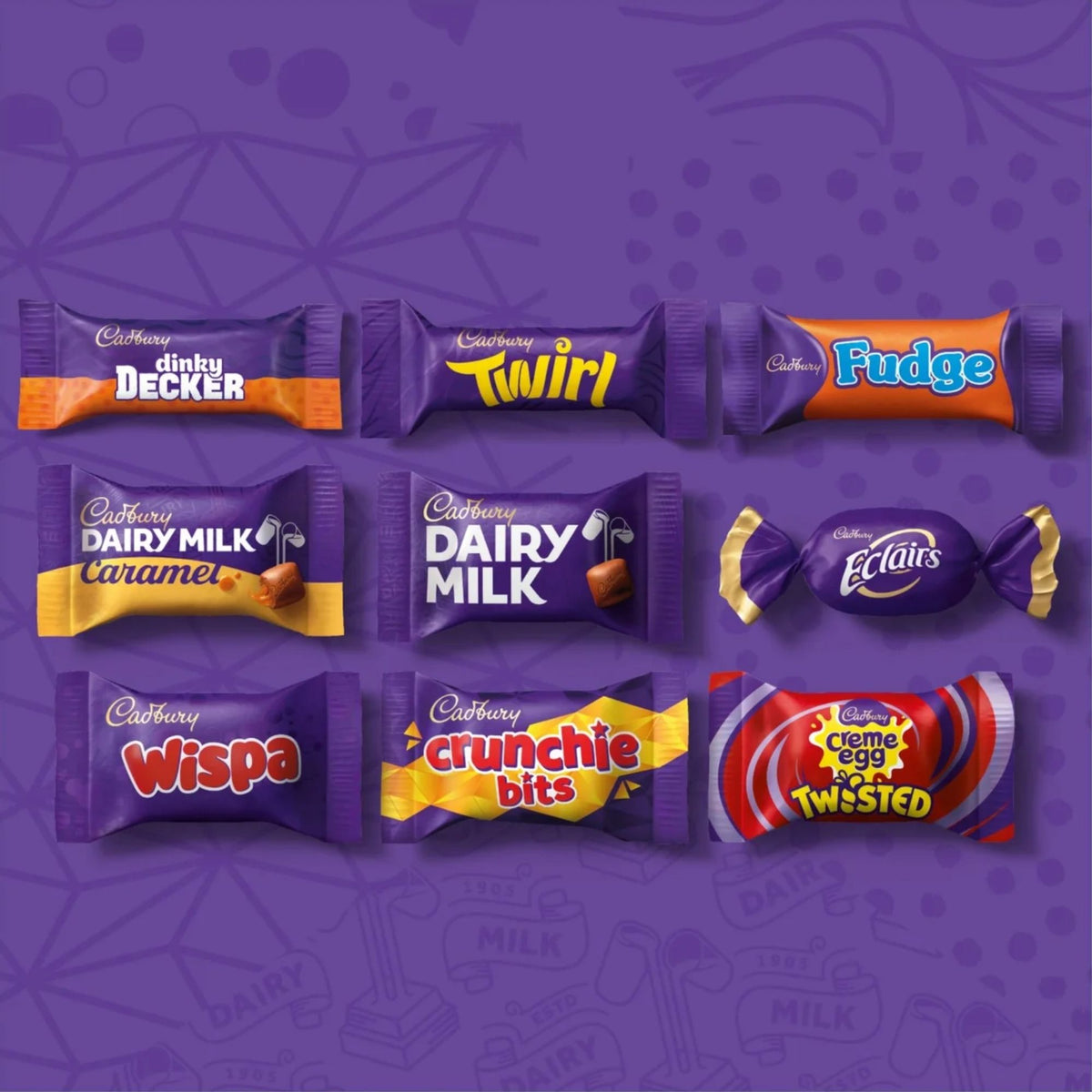 Cadbury Heroes mini chocolate countdown calendar
