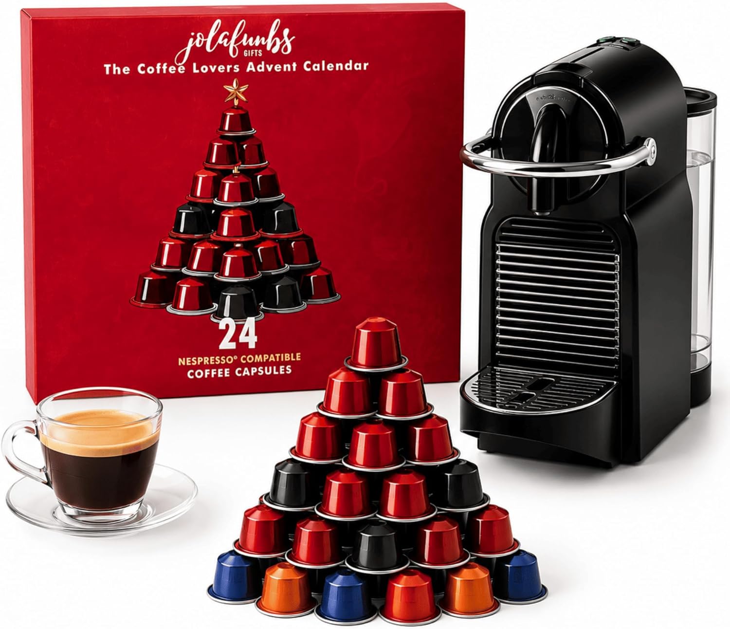 Secret Santa coffee gift set for men and women