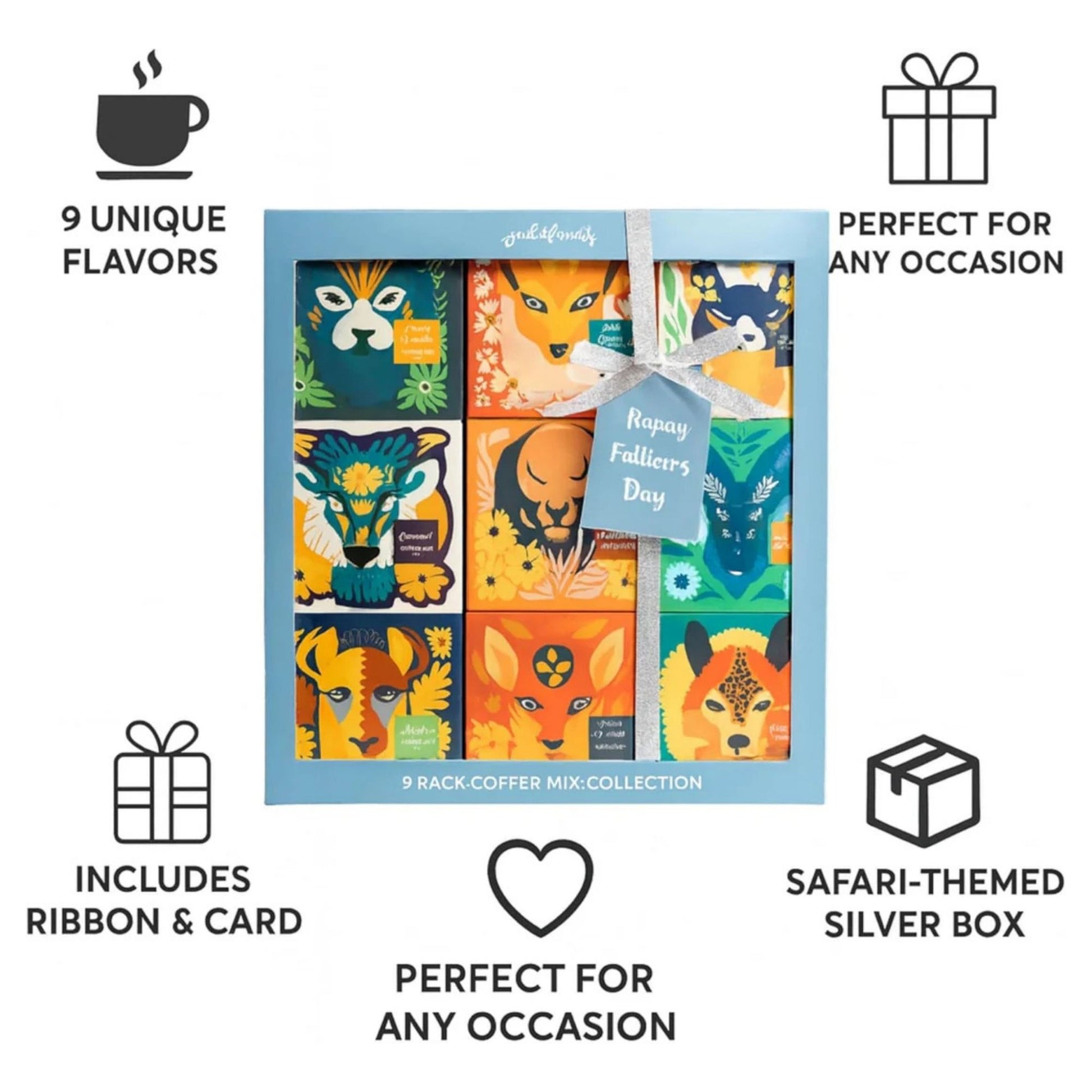 Premium gift box with coffee and mini jam jars
