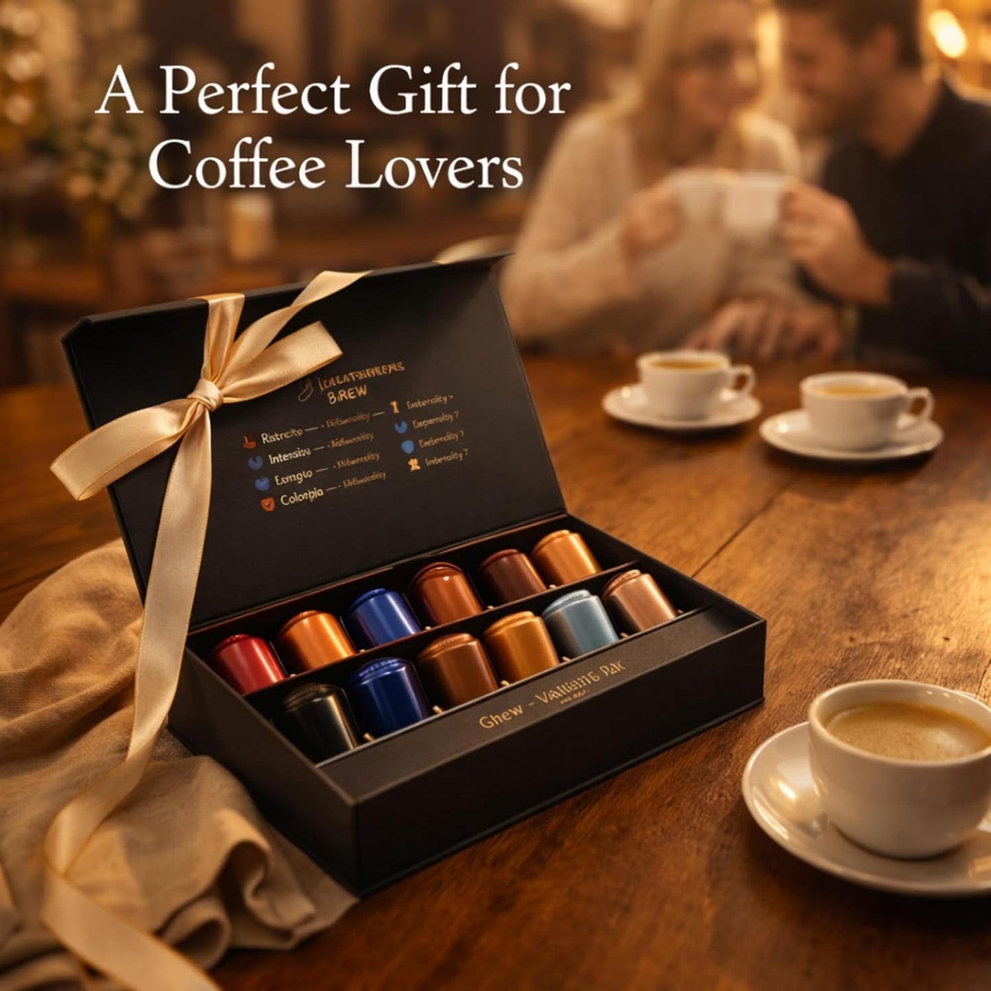 Intensity 7 to 11 coffee capsule variety pack assortment