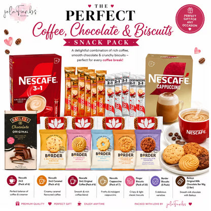 Nescafé instant coffee sachet variety snack box