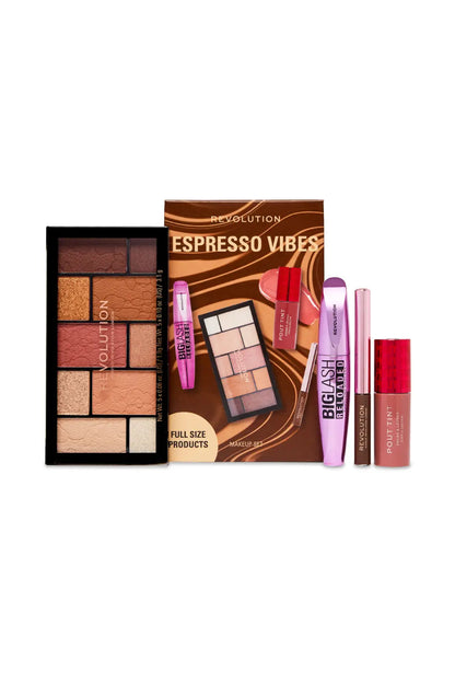 Espresso Vibes Neutral Makeup Kit by Revolution