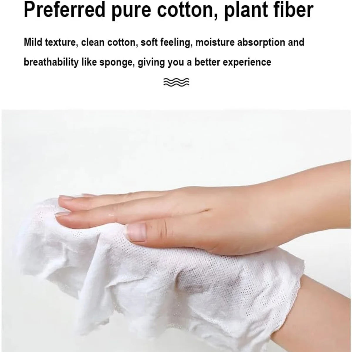 Compact coin shaped cotton wash cloths