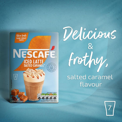 Refreshing cold coffee sachets