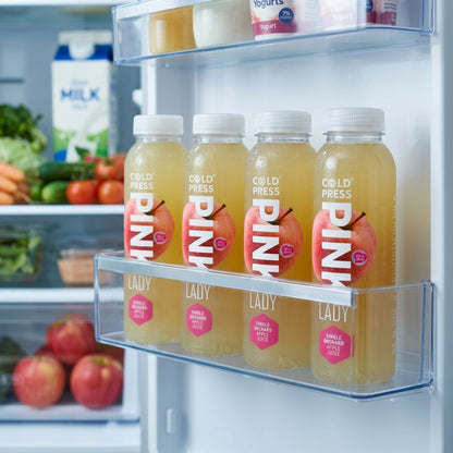 Premium apple juice made from Pink Lady apples