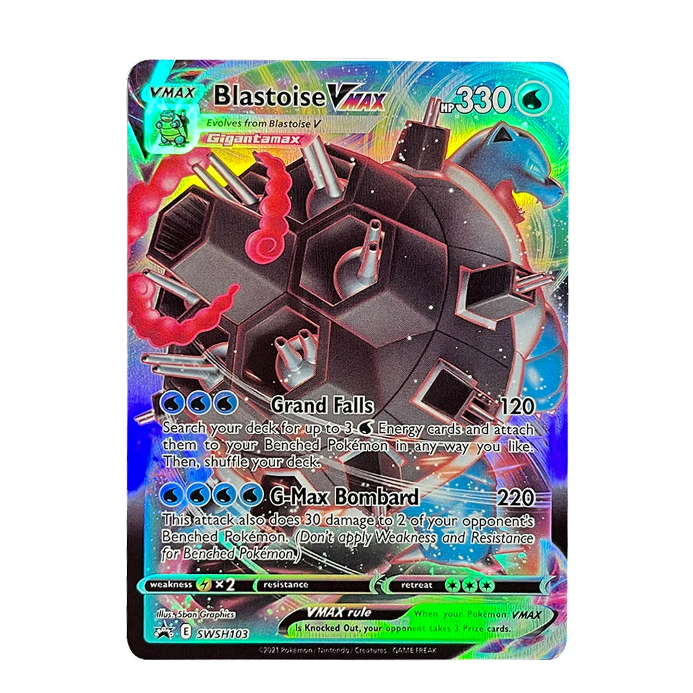 Collector edition shiny trading card deck