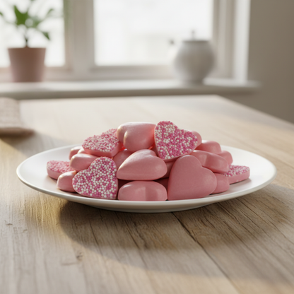 Fun, sweet, and crunchy strawberry candy for all ages