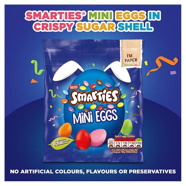 No artificial flavours, colours or preservatives chocolate eggs