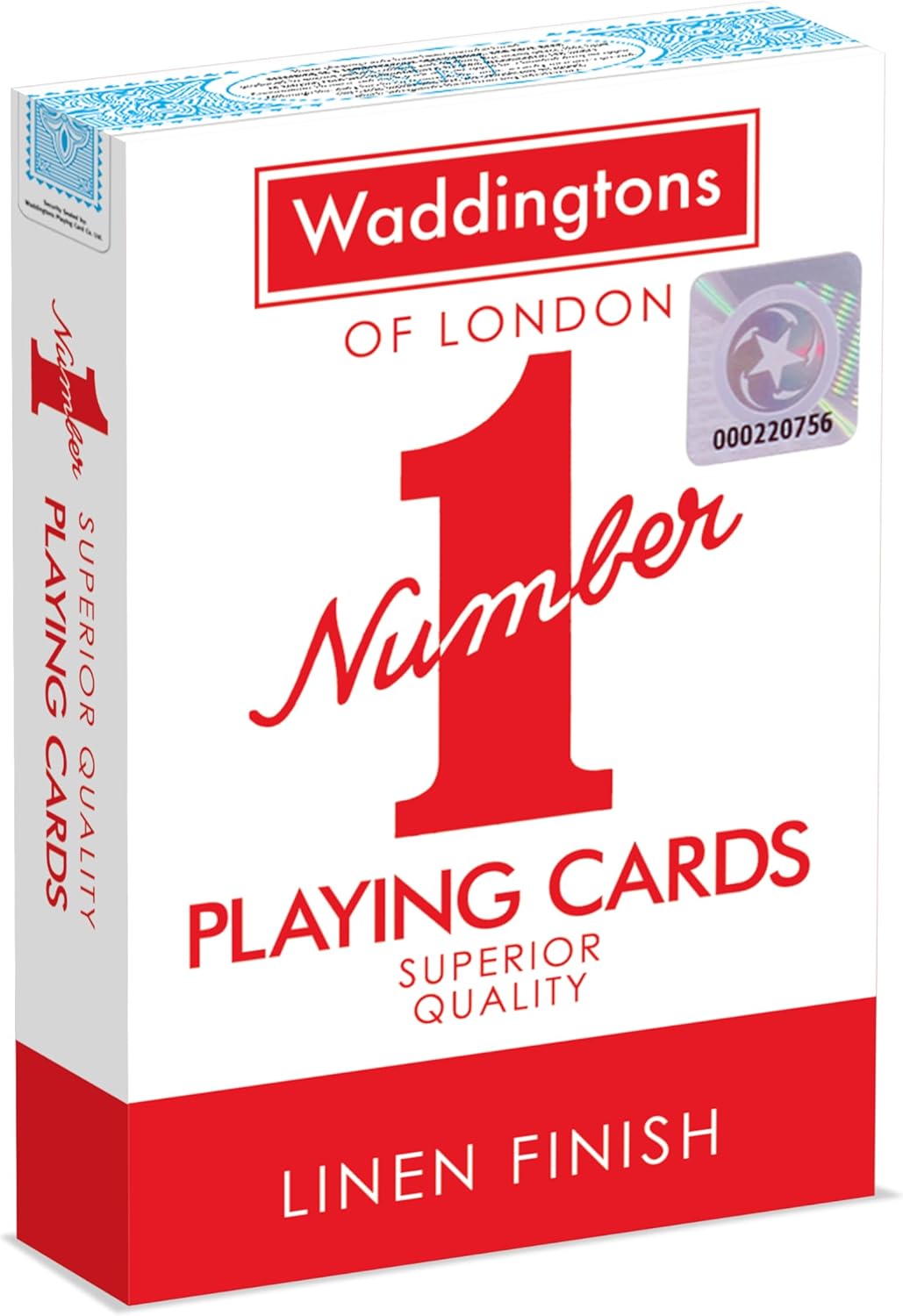 assorted colour playing cards waddingtons brand