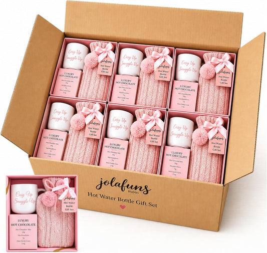 Comfort themed gift collection with relaxing drink accessories