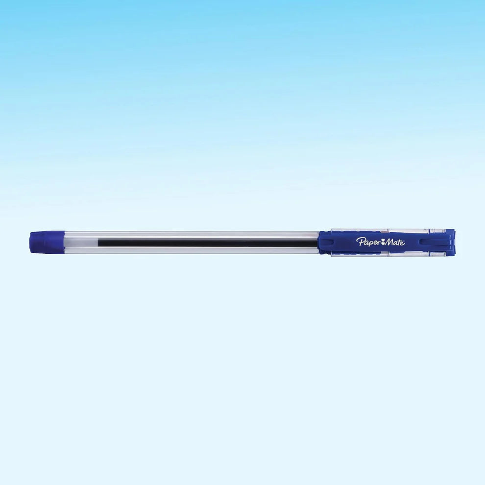 Bulk pack of 50 ergonomic ballpoint pens for office and school