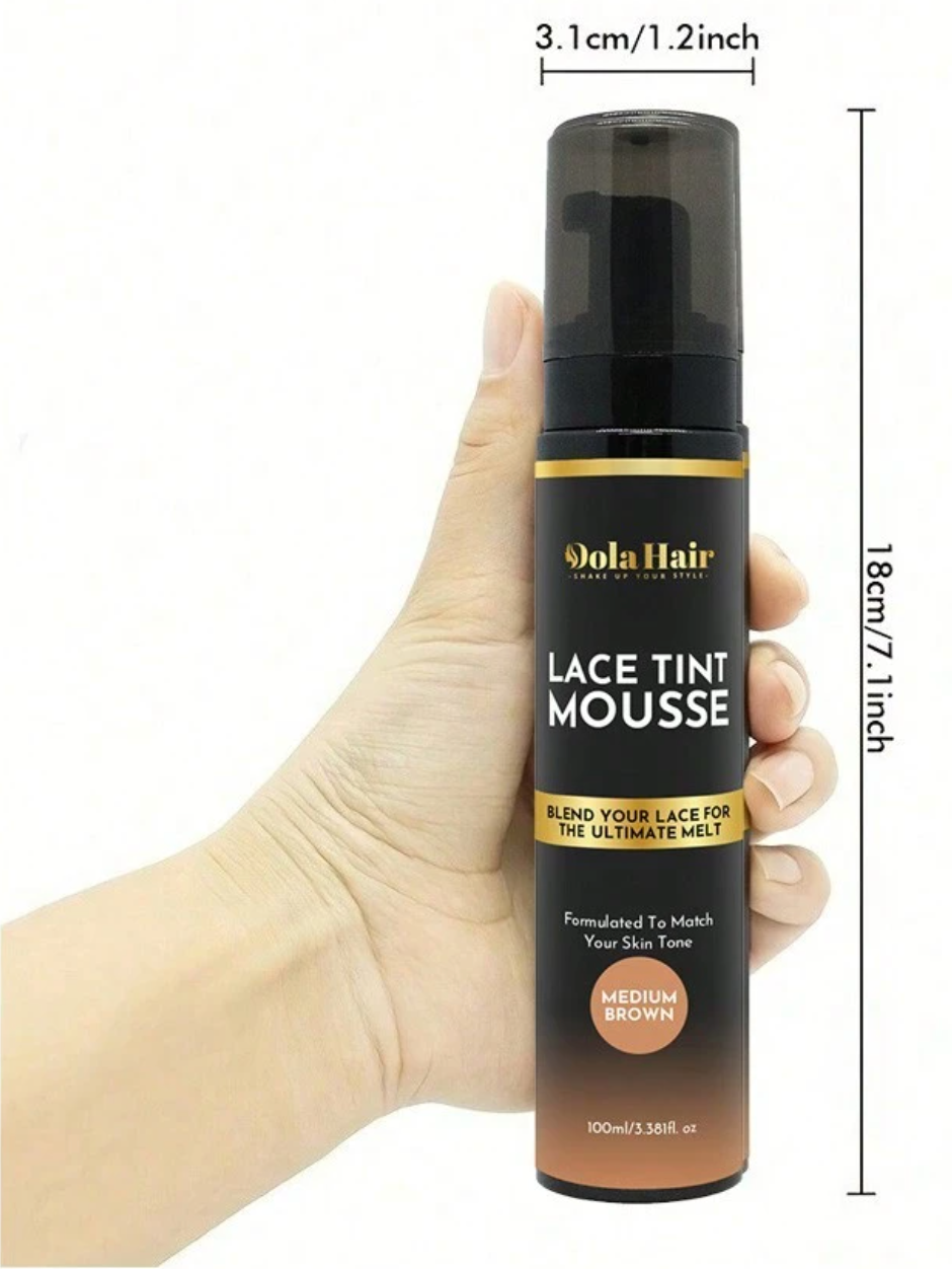Wig glue remover mousse and edge styling set
