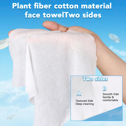 Expandable face towels for travel and skincare