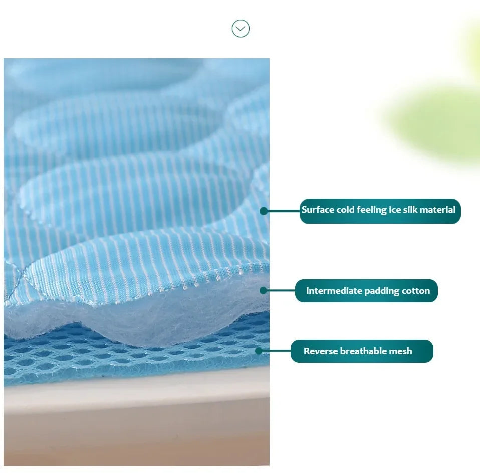 Lightweight cooling blanket for pets