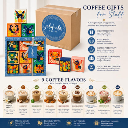 Corporate coffee gift set for employees and clients