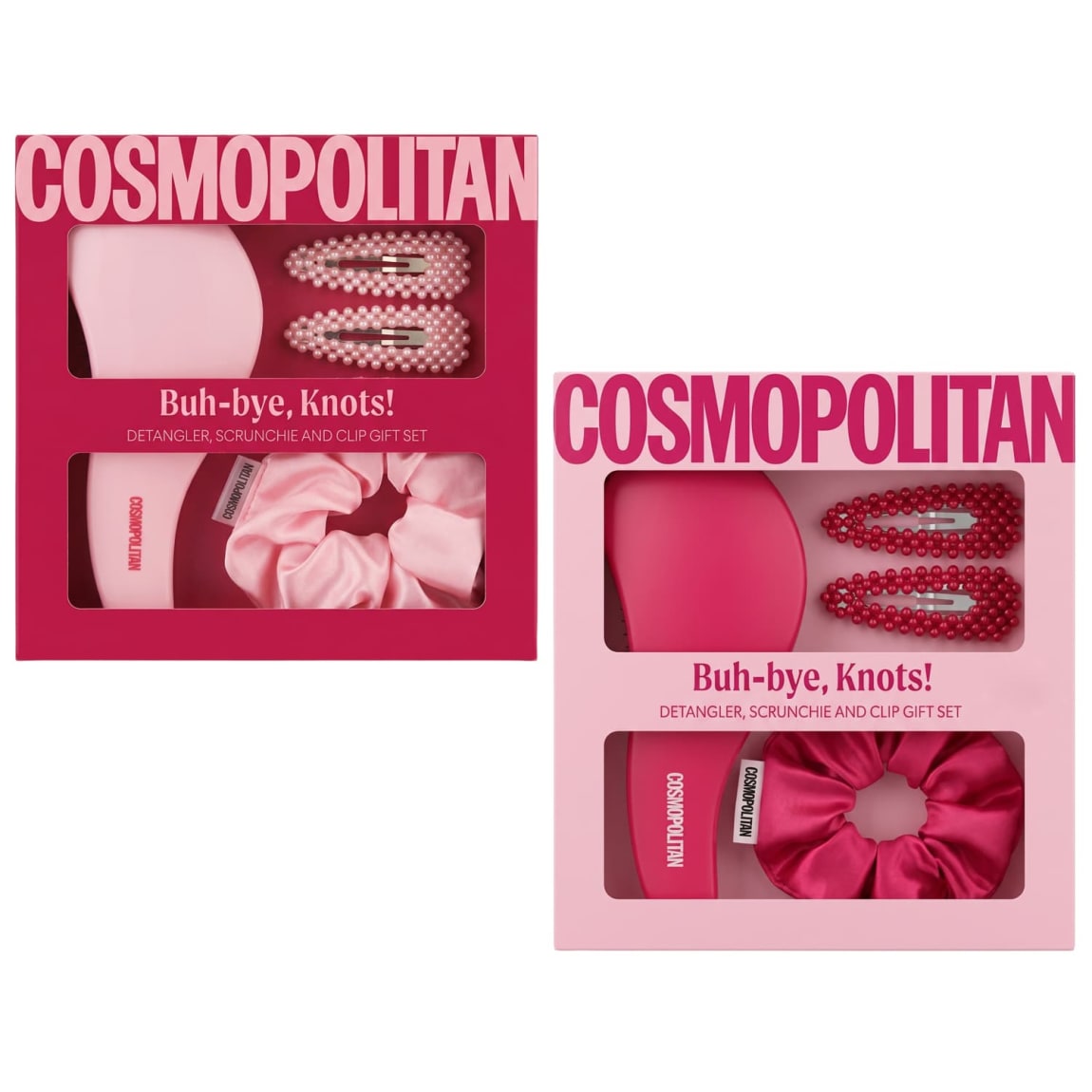 Cosmopolitan Buh-Bye Knots Detangling Hair Gift Set