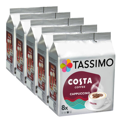 Costa Cappuccino with smooth espresso and creamy milk