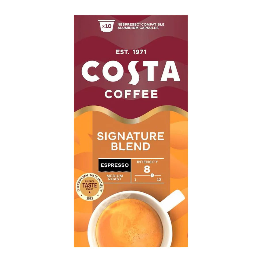 Costa Signature Blend Coffee Pods with Rich Aroma & Toasty Notes