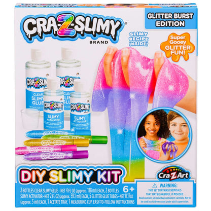 Cra-Z-Slimy Glitter Burst DIY Slime Kit