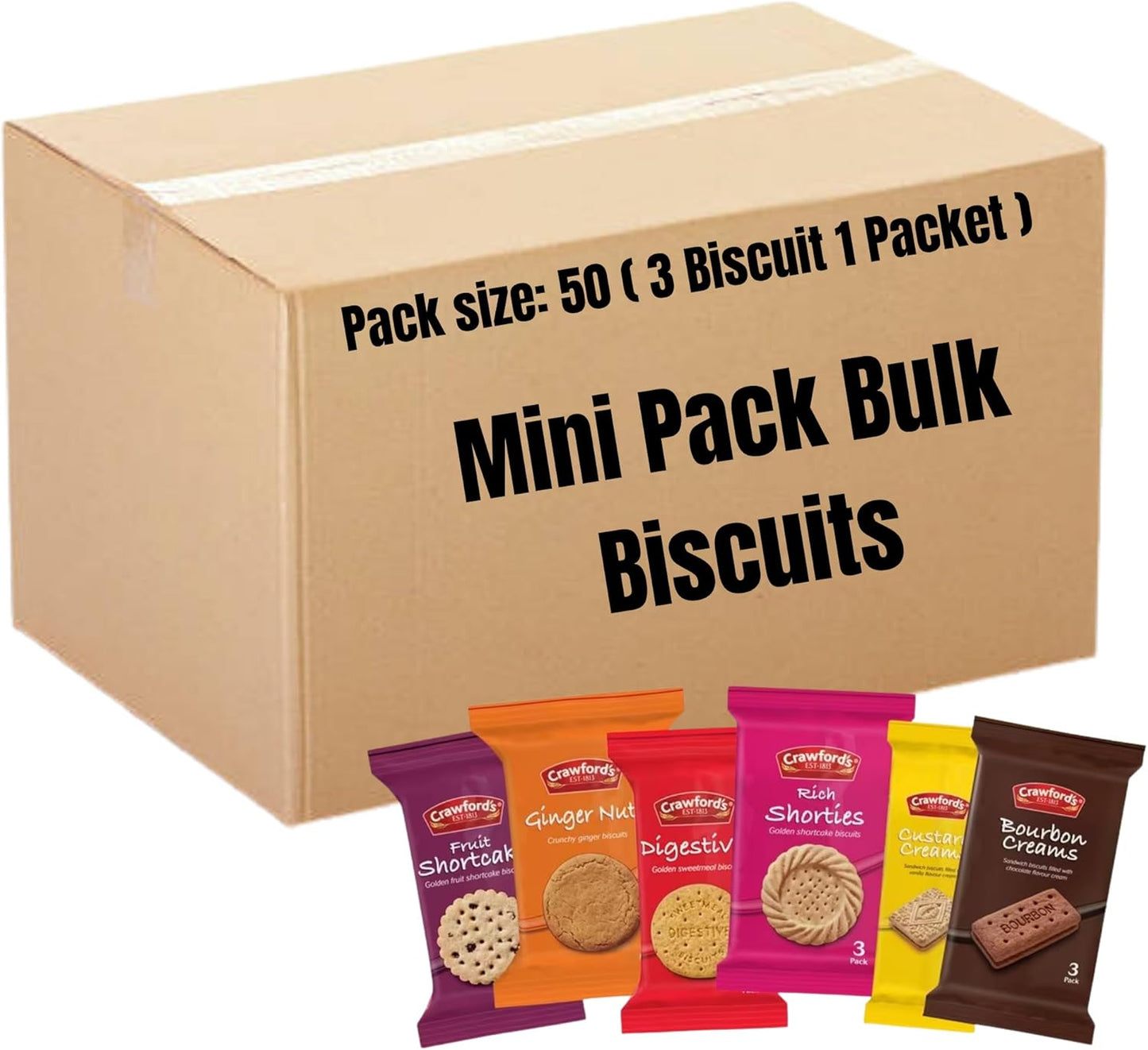 Crawford’s biscuit portion packs for hotels cafés and offices