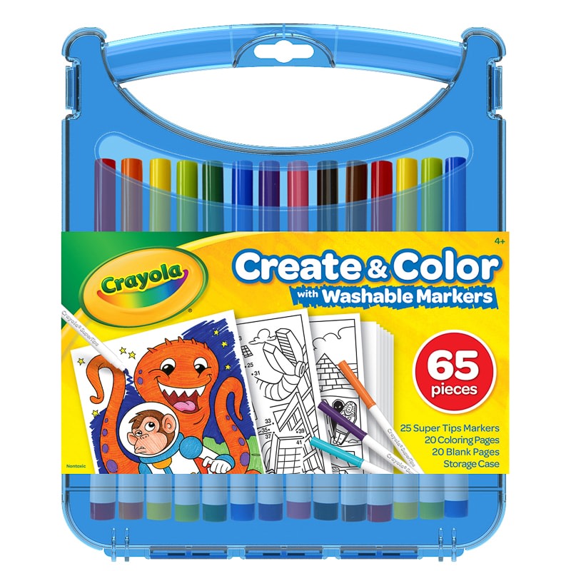 Crayola Create & Colour Washable Markers Set