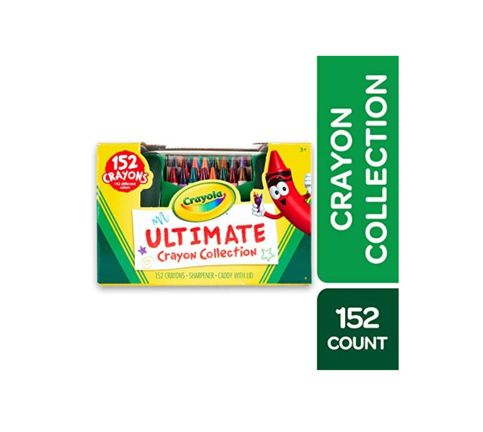 Crayola Ultimate Crayon Collection 152 Count Creative Coloring Set ...