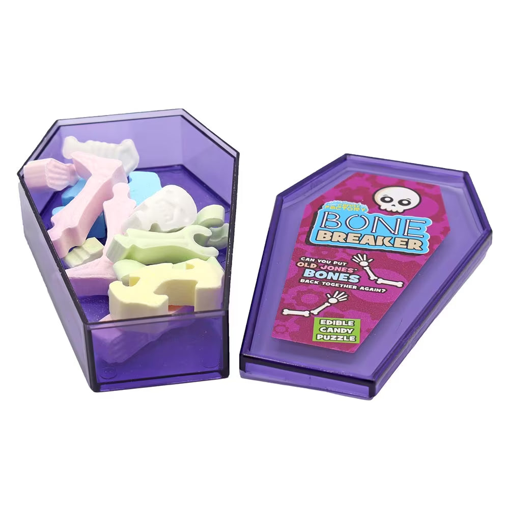 Crazy Candy Factory Bone Breaker fun fruity sweets for kids