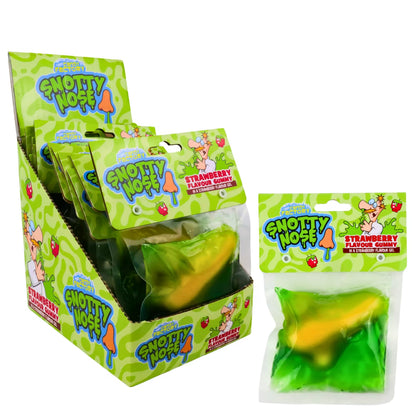 Crazy Candy Factory Snotty Nose 12 Pack Strawberry Gummy & Gel