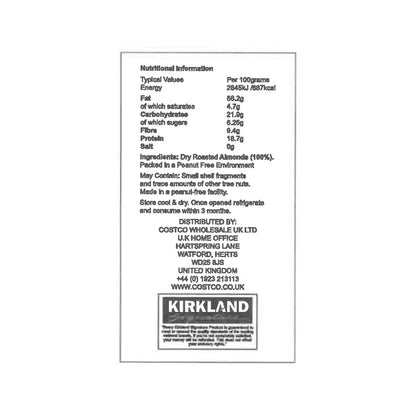 Natural almond butter made from roasted almonds