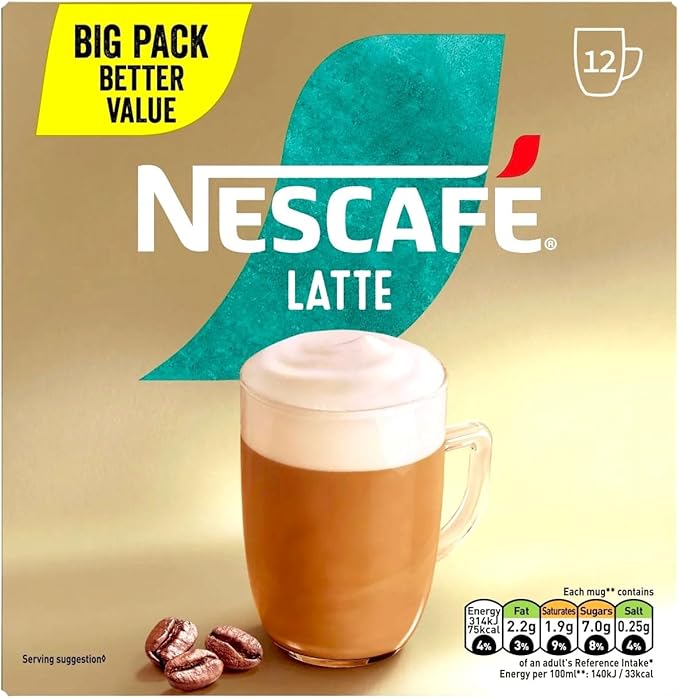 Smooth, frothy latte with silky, long-lasting froth