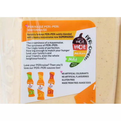 Gluten free Nando’s mild spice mayo condiment