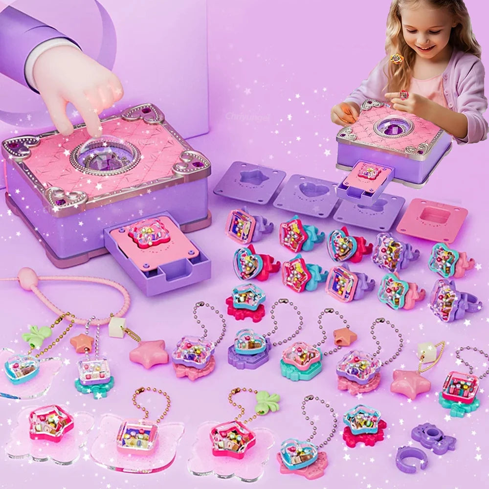 DIY creative jewelry set for fun learning