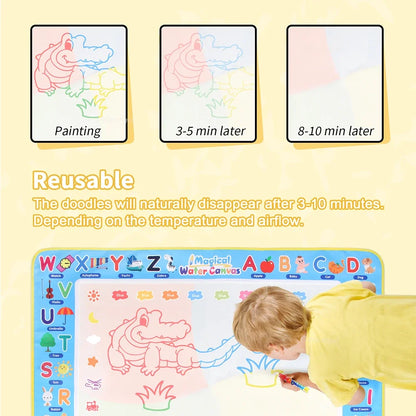 Kids water doodle mat 100x80cm birthday Christmas gift toy
