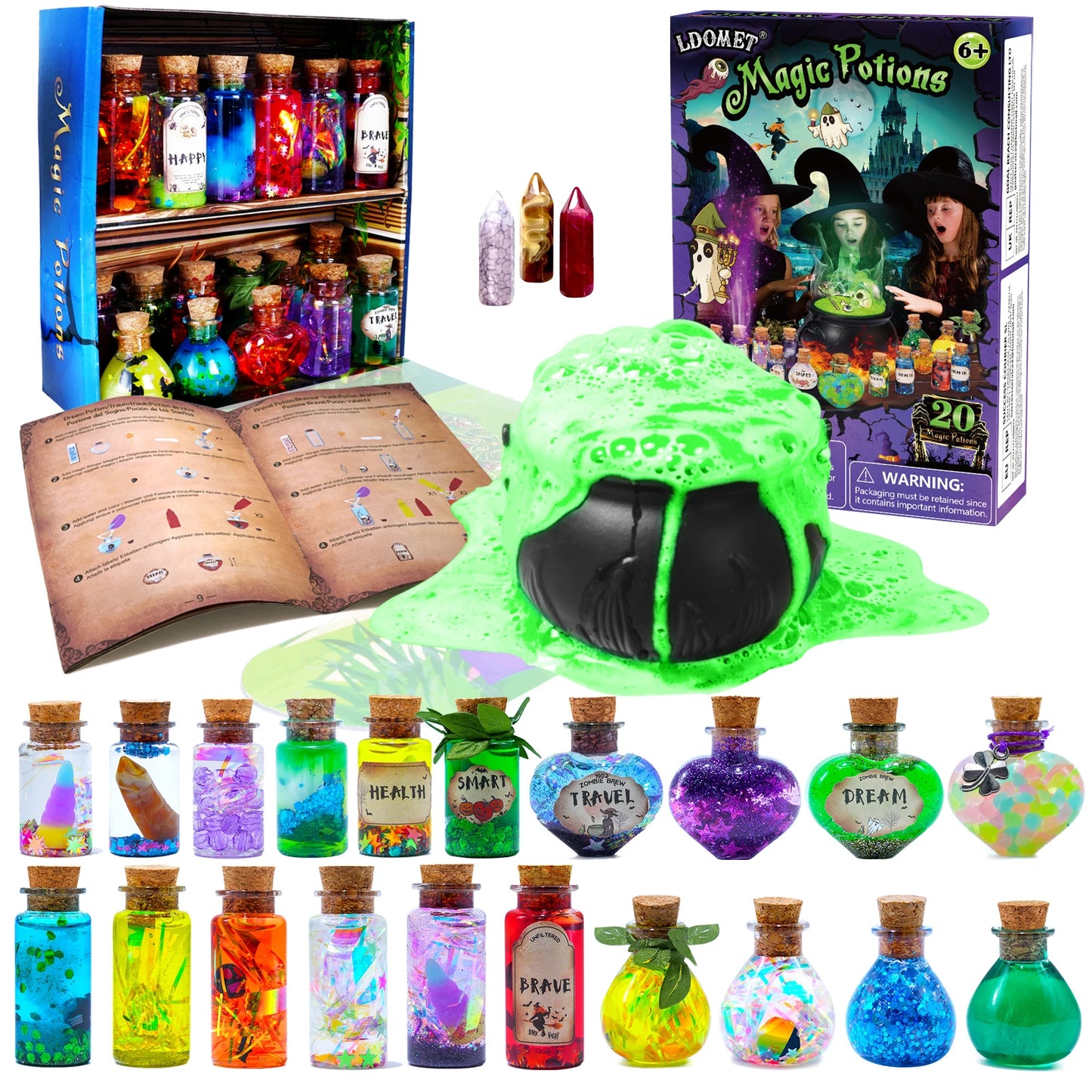 Magical DIY science set for children’s play
