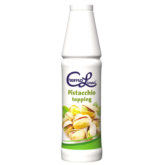 Cremolinea Pistachio Ice Cream Topping Sauce 1kg bulk bottle