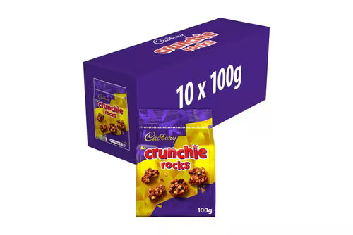 Crunchy chocolate clusters blended with crispy honeycomb pieces
