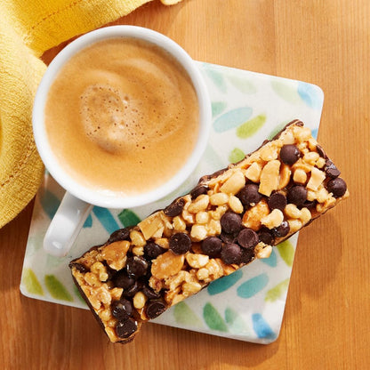 Crispy peanut and chocolate treat