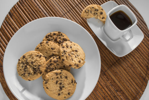 Dairy-free wheat-free Belgian chocolate cookies