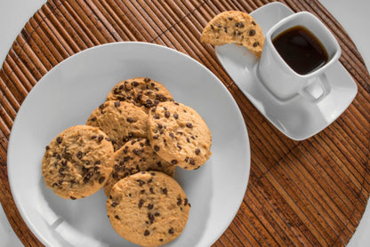 Dairy-free wheat-free Belgian chocolate cookies