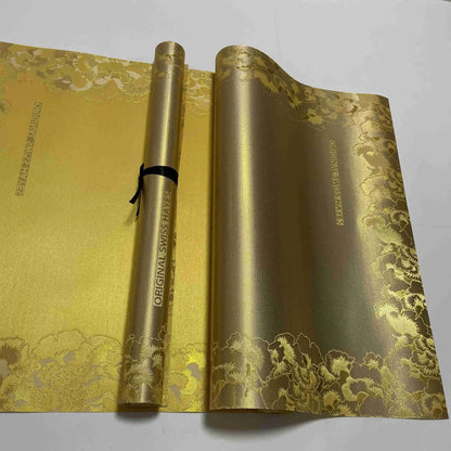 Durable polyester gele material with woven texture
