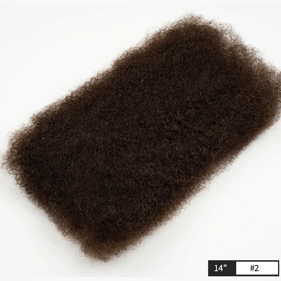 Natural texture kinky curly hair extension