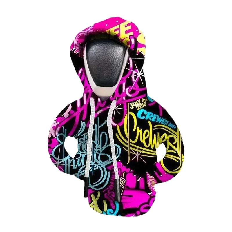 Dacron car gear knob hoodie